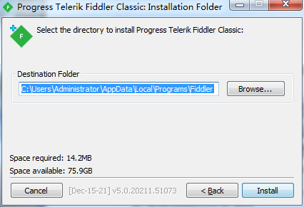 Fiddler v5.0.20211.51073